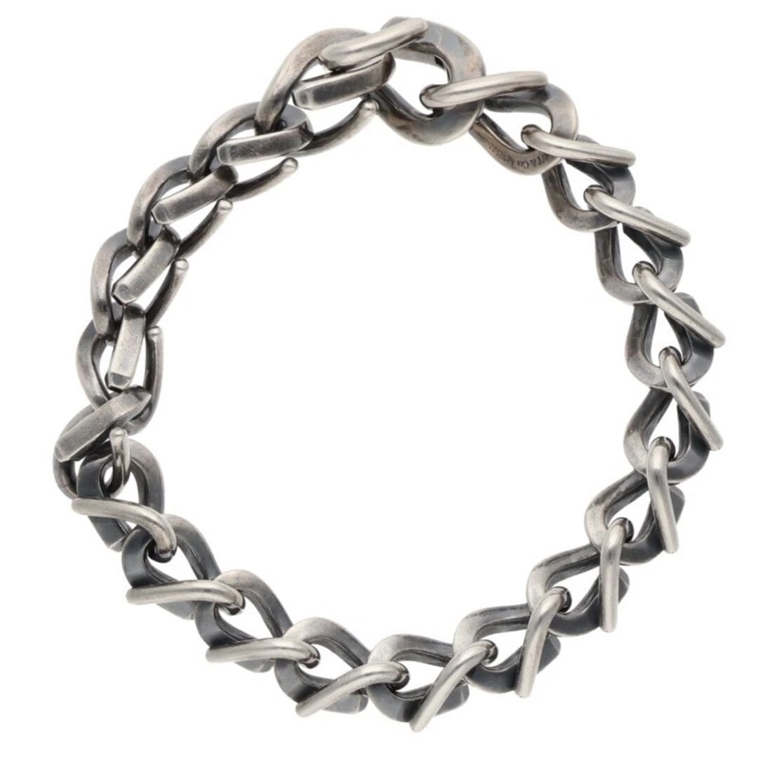 TIFFANY & CO. FORGE SILVER BRACELET: Tiffany & Co. Forge Silver Bracelet Brand: Tiffany & Co. Type/Style: Others Material: 925 Color: Silver Size: Length 19.5cm Accessories: None Accessories Notice: When purchasing pre-owned goods,