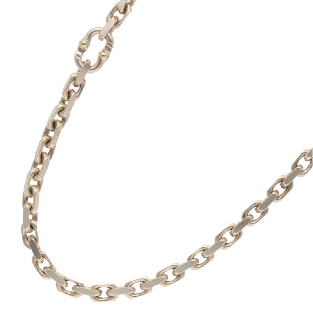 TIFFANY MAKERS WIDE CHAIN NECKLACE: Tiffany MAKERS Wide Chain Necklace Brand: Tiffany & Co. Type/Style: Necklace Material: 925 Color: Gold Size: Length 61cm Accessories: None Accessories Notice: When purchasing pre-owned goo
