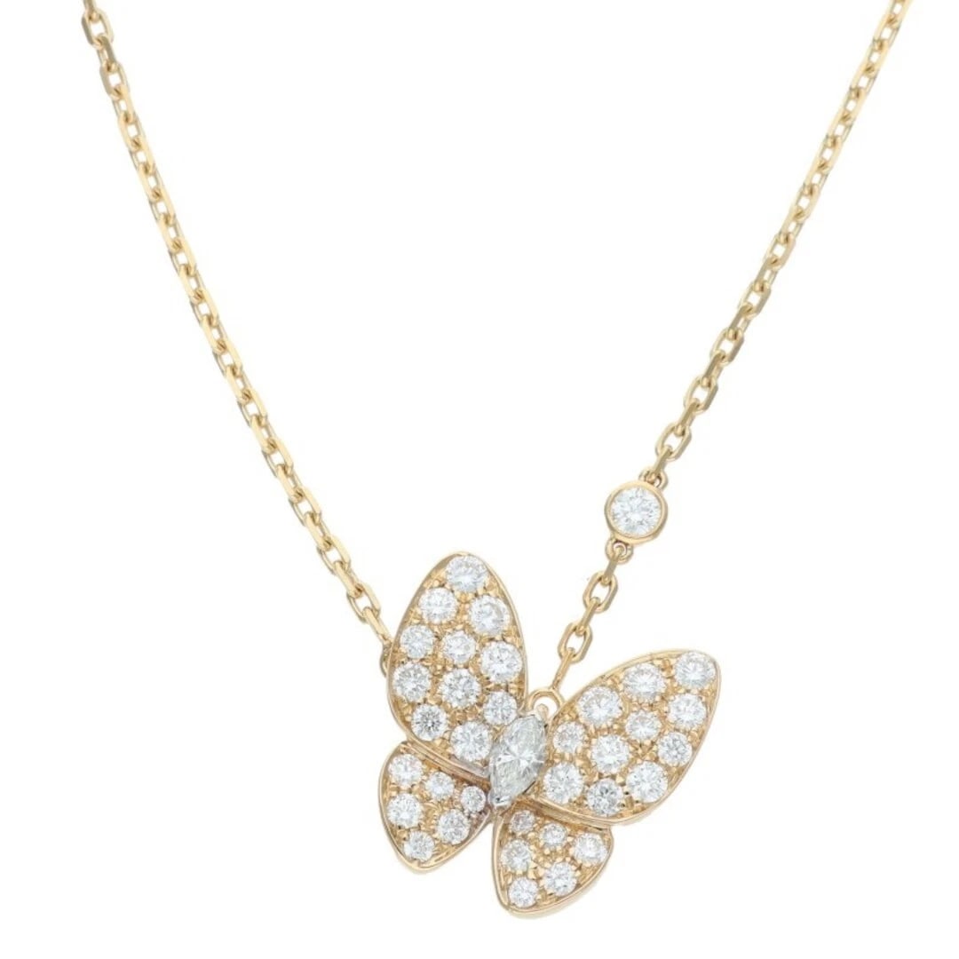 VAN CLEEF AND ARPELS VANCLEEF & K18YG DO PAPILLON NECKLACE: Van Cleef and Arpels VANCLEEF & K18YG Do Papillon Necklace Brand: VANCL Type/Style: Necklace Material: K18YG Color: YG Size: Length 42cm Accessories: None Accessories Notice: When purchasi