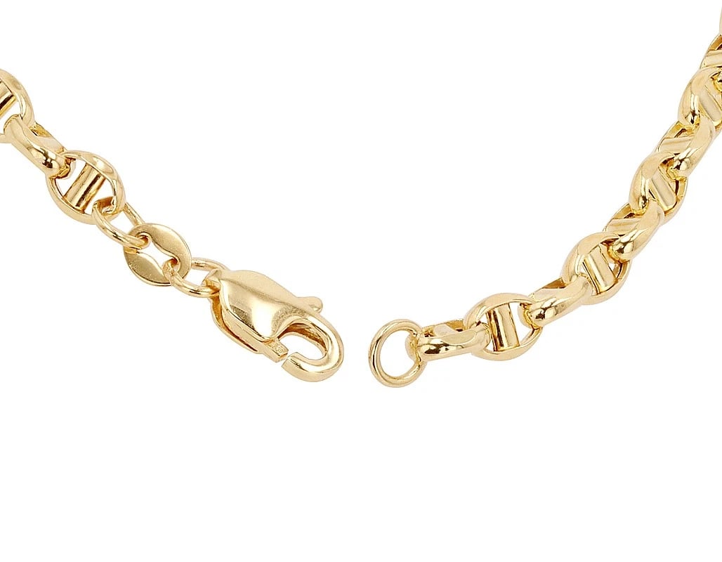CONCAVE ANCHOR CHAIN NECKLACE - 2