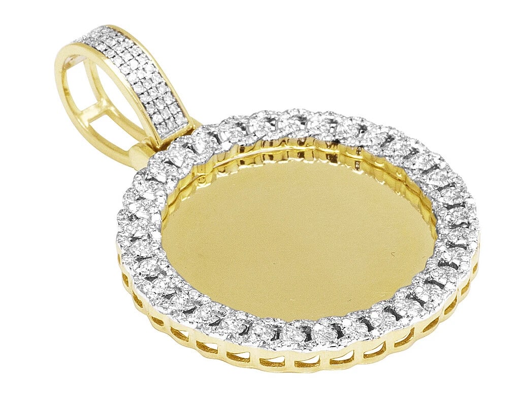 CUBAN MEMORY DIAMOND PENDANT - 2