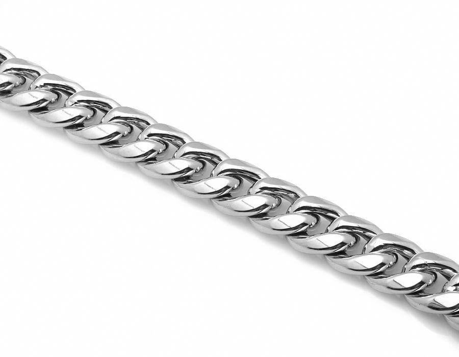 SOLID MIAMI CUBAN LINK CHAIN NECKLACE - 2