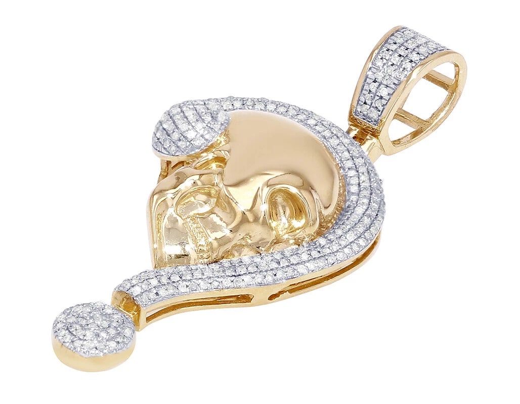 SKELETON DIAMOND PENDANT - 2