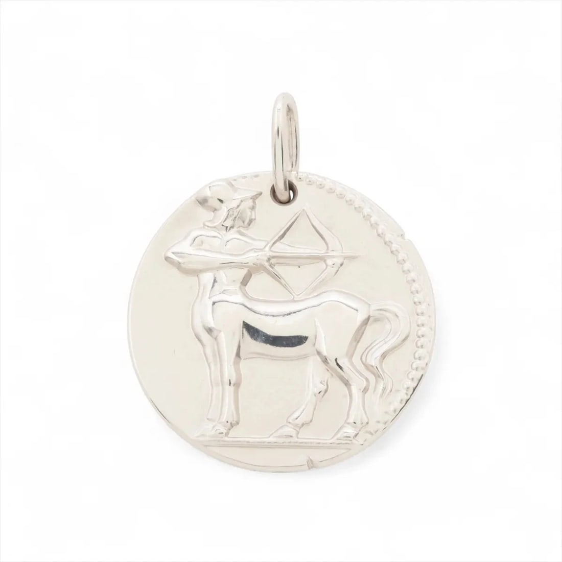 VAN CLEEF & ARPELS ZODIAC MEDALS NECKLACE TOP: Van Cleef & Arpels Zodiac medals Necklace top Brand: Van Cleef & Arpels Type/Style: Necklace top Material: 750(WG) Color: Not Specified Size: None Accessories: None Accessories Notice: When