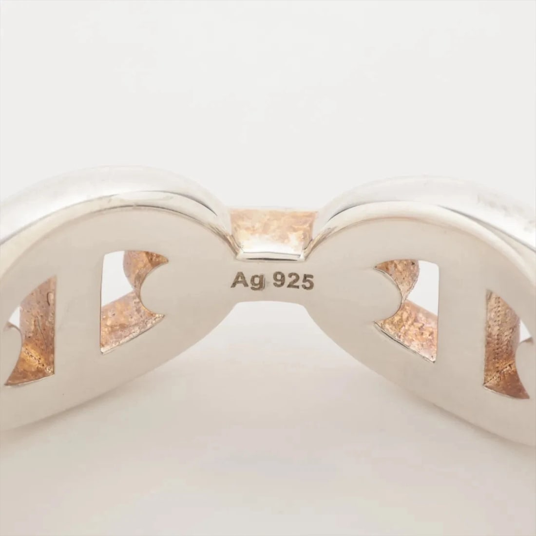 HERMES CHAINE D'ANCRE ENCHAINEE RING - 3