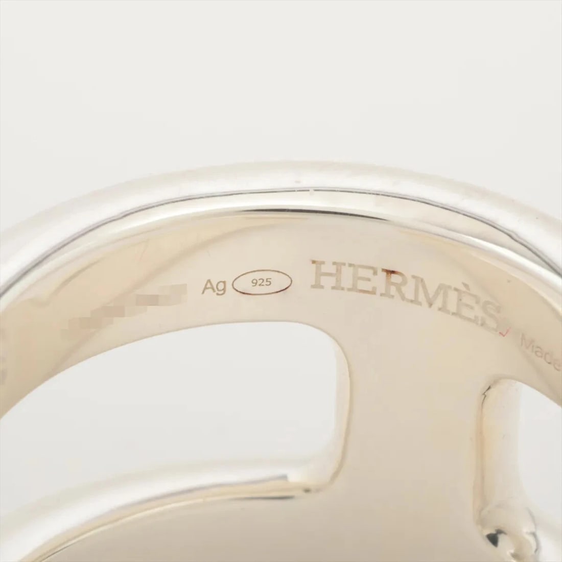 HERMES OSMOZ PM RING 925 SILVER - 2