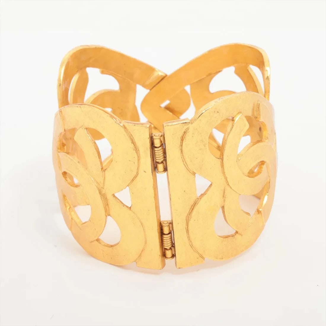 CHANEL COCO MARK HEARTS BANGLE - 2