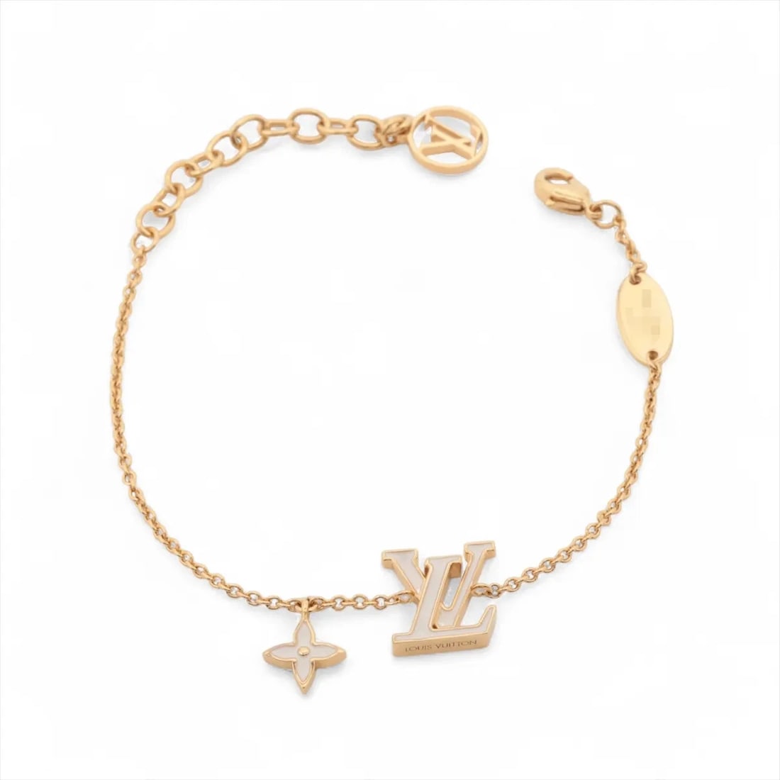LOUIS VUITTON BRACELET ICONIC ENAMEL BRACELET GP (1 of 4)