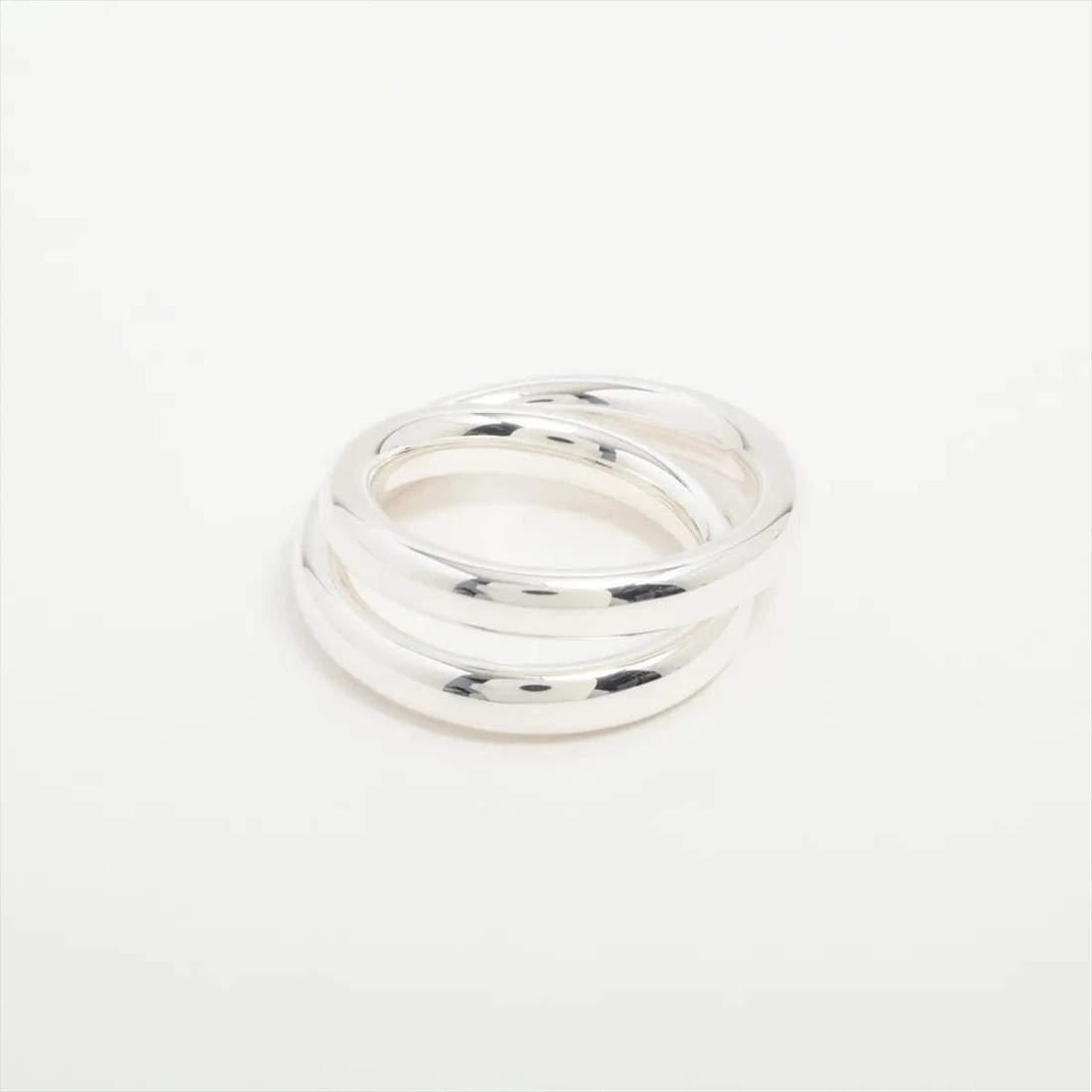 HERMES VERTIGES RING: Hermes Vertiges Ring Brand: Hermès Type/Style: Ring Material: 925 Color: Silver Size: 7.5 US Accessories: None Accessories Notice: When purchasing pre-owned goods, please refer to the phot