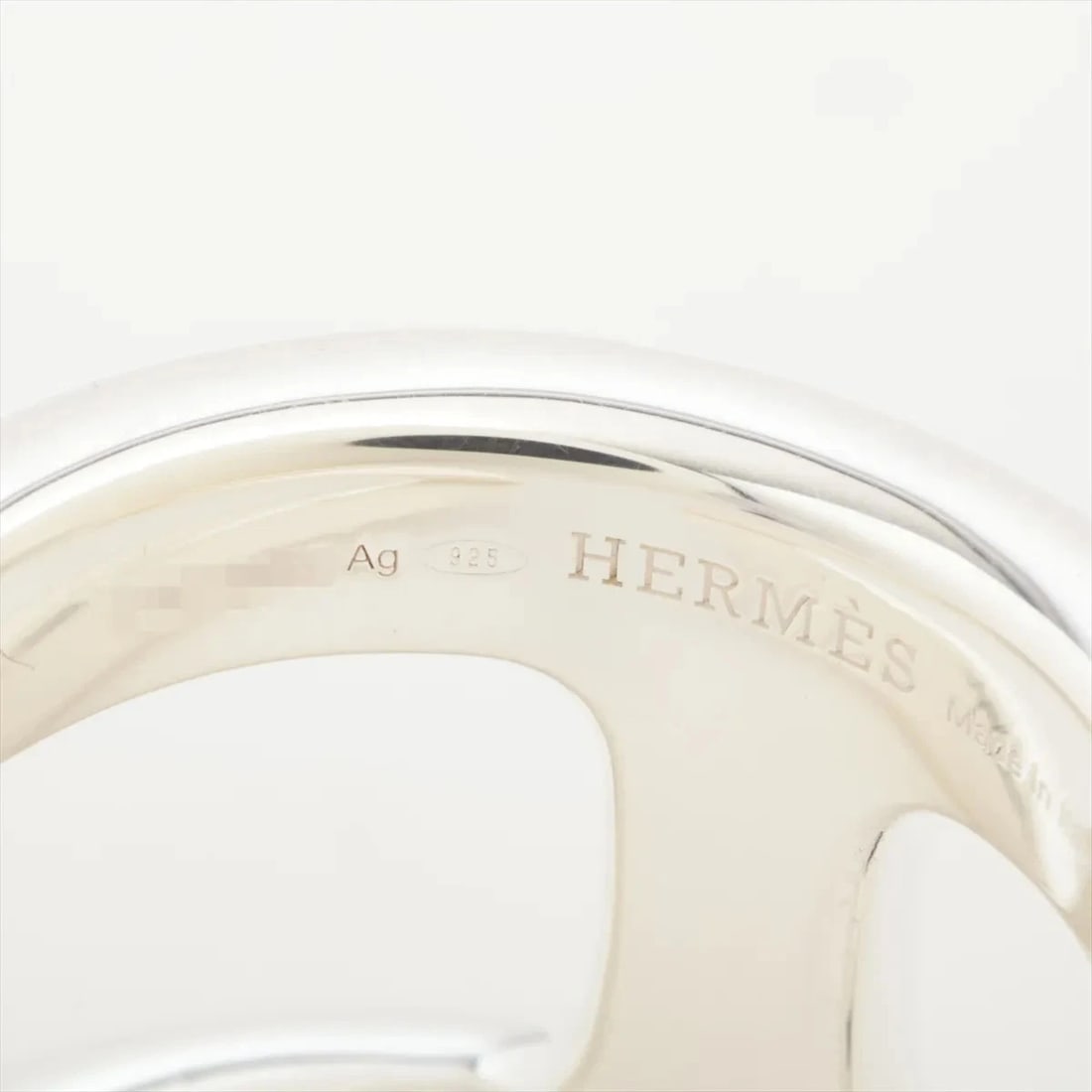 HERMES RING SILVER - 2