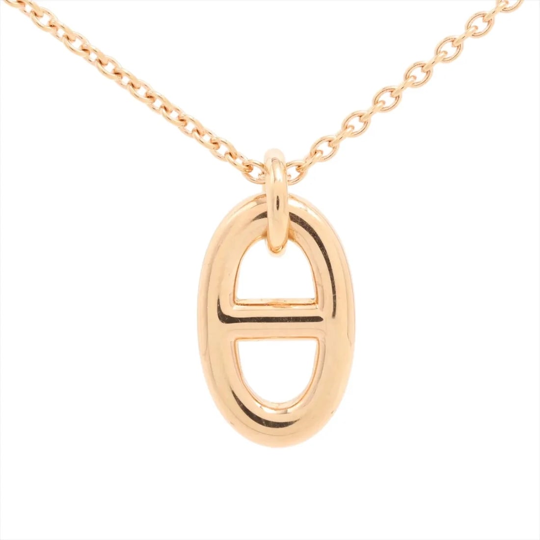 HERMES CHAINE D'ANCRE FARANDOLE NECKLACE: Hermes Chaine d'Ancre Farandole Necklace Brand: Hermès Type/Style: Necklace Material: 18k Pink Gold Color: Not Specified Size: (CM) Chain length:41.5 (Inch) Chain Length:16.3inch Accessories: None