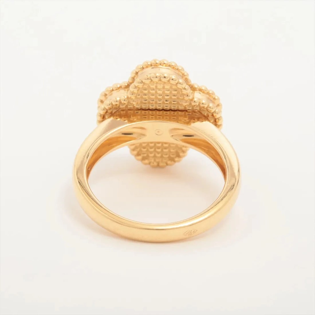 VAN CLEEF & ARPELS ALHAMBRA DIAMOND RING - 2