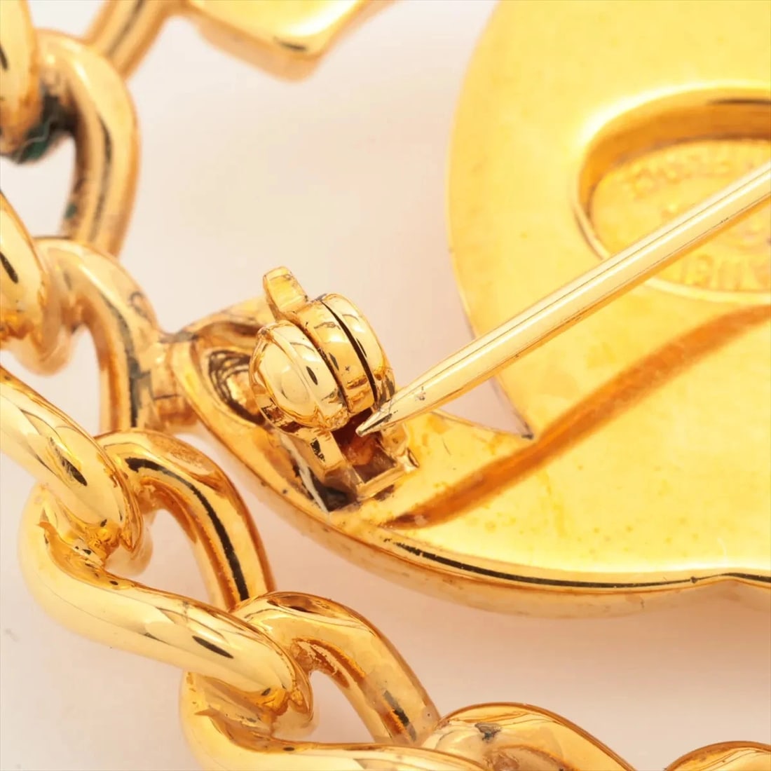CHANEL COCO MARK TURNLOCK BROOCH - 2