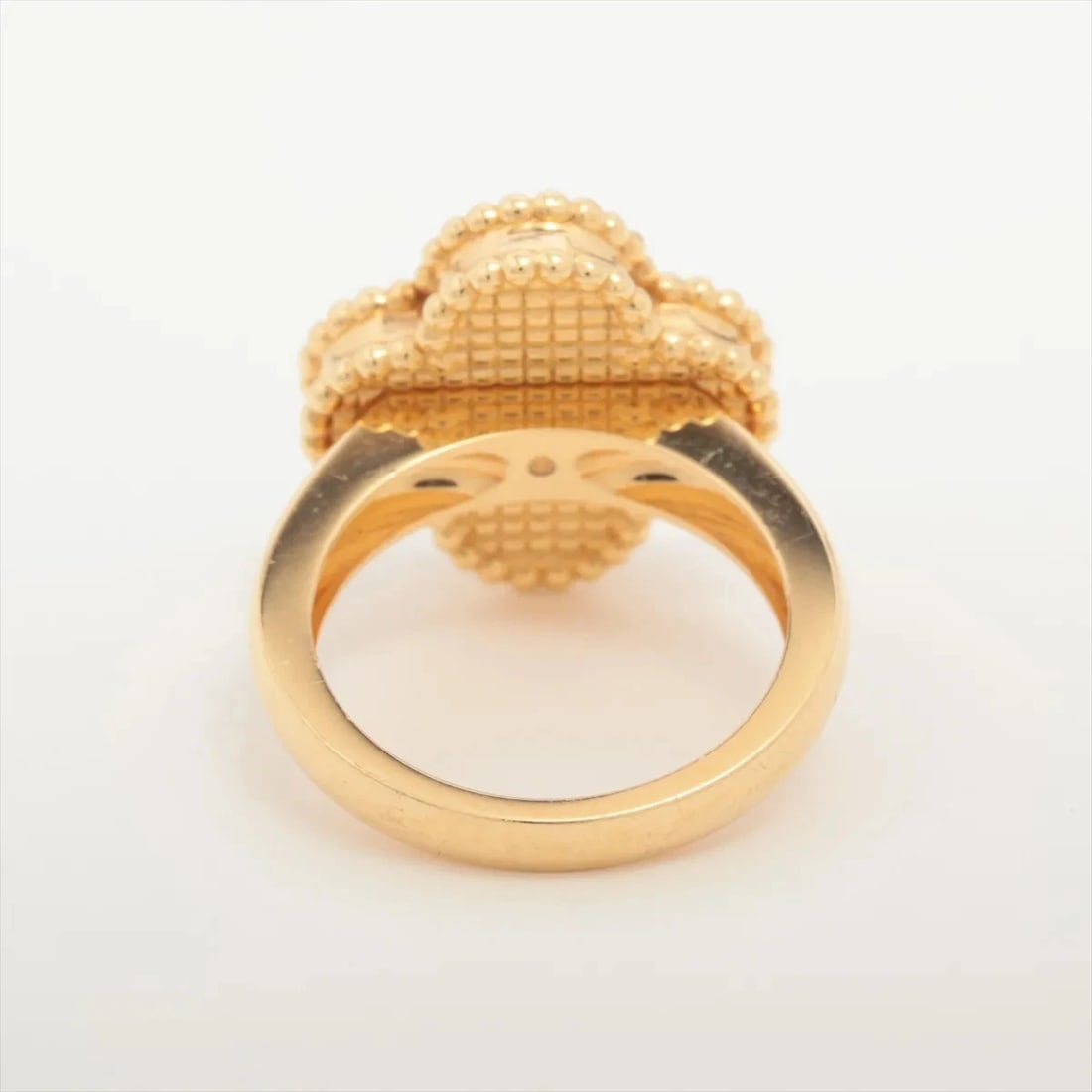 VAN CLEEF & ARPELS ALHAMBRA DIAMOND RING - 2