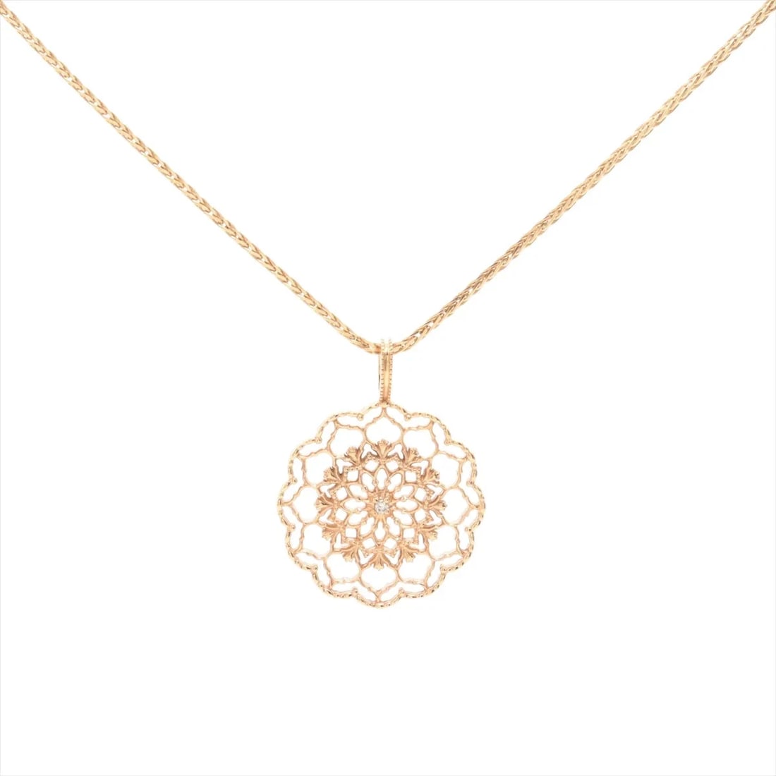 AGET DIAMOND CHARM NECKLACE K10(YG): aget diamond Charm Necklace K10(YG) Brand: aget Type/Style: Necklace Material: K10(YG), Main Stone/Creation Natural Color: Not Specified Size: (CM) Chain length:40.4 (Inch) Chain Length:15.9inch