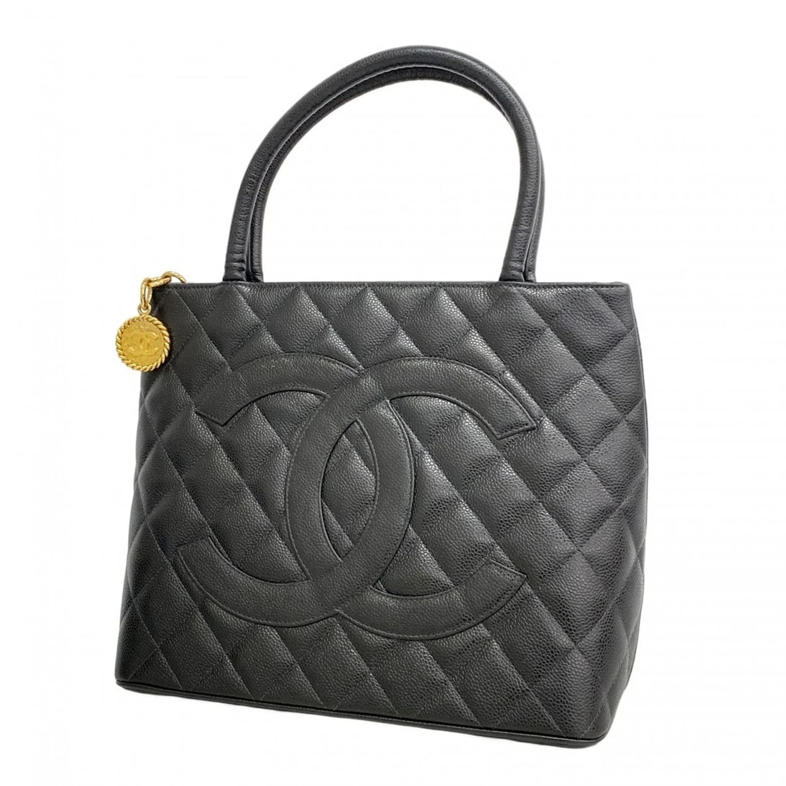 CHANEL TOTE BAG, REISSUE TOTE, CAVIARSKINLEATHER: Chanel Tote Bag, Reissue Tote, CaviarSkinLeather Brand: Chanel Type/Style: Tote bag Material: Grained Calfskin Color: Black Size: (HxWxD) 26cm x 30cm x 15cm / 10.23'' x 11.81'' x 5.9'' Accessories: