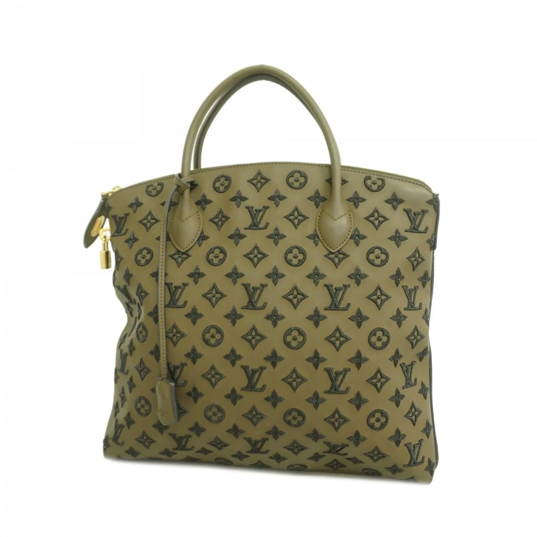 LOUIS VUITTON MONOGRAM DESIRE LOCKIT VERTICAL HANDBAG: Louis Vuitton Monogram Desire Lockit Vertical Handbag Brand: Louis Vuitton Type/Style: Handbag Material: None Color: Marron Size: (HxWxD) 36cm x 36cm x 3.5cm / 14.17'' x 14.17'' x 1.37'' Accessori