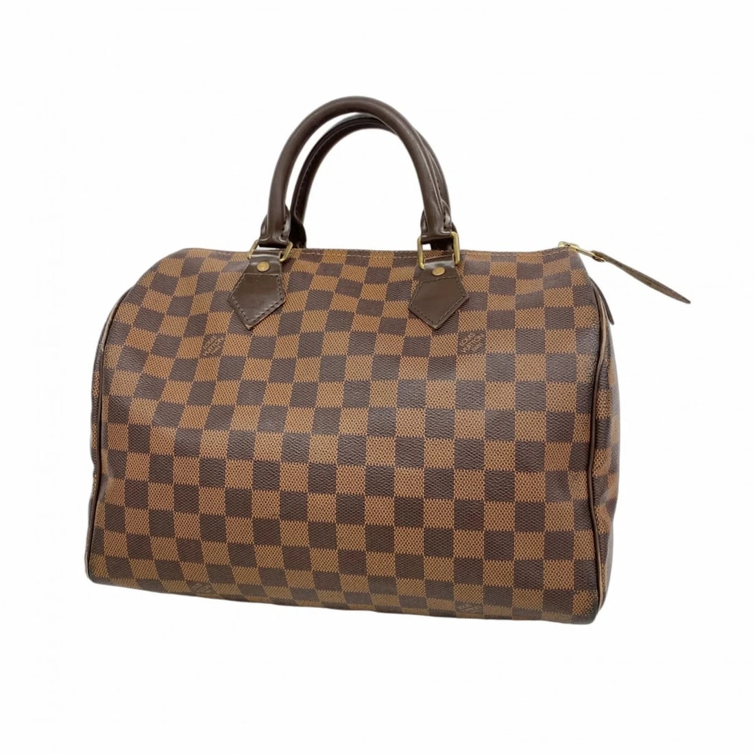 LOUIS VUITTON DAMIER SPEEDY 30 HANDBAG: Louis Vuitton Damier Speedy 30 Handbag Brand: Louis Vuitton Type/Style: Handbag Material: None Color: Ebene Size: (HxWxD) 22.5cm x 30cm x 17.5cm / 8.85'' x 11.81'' x 6.88'' Accessories: None