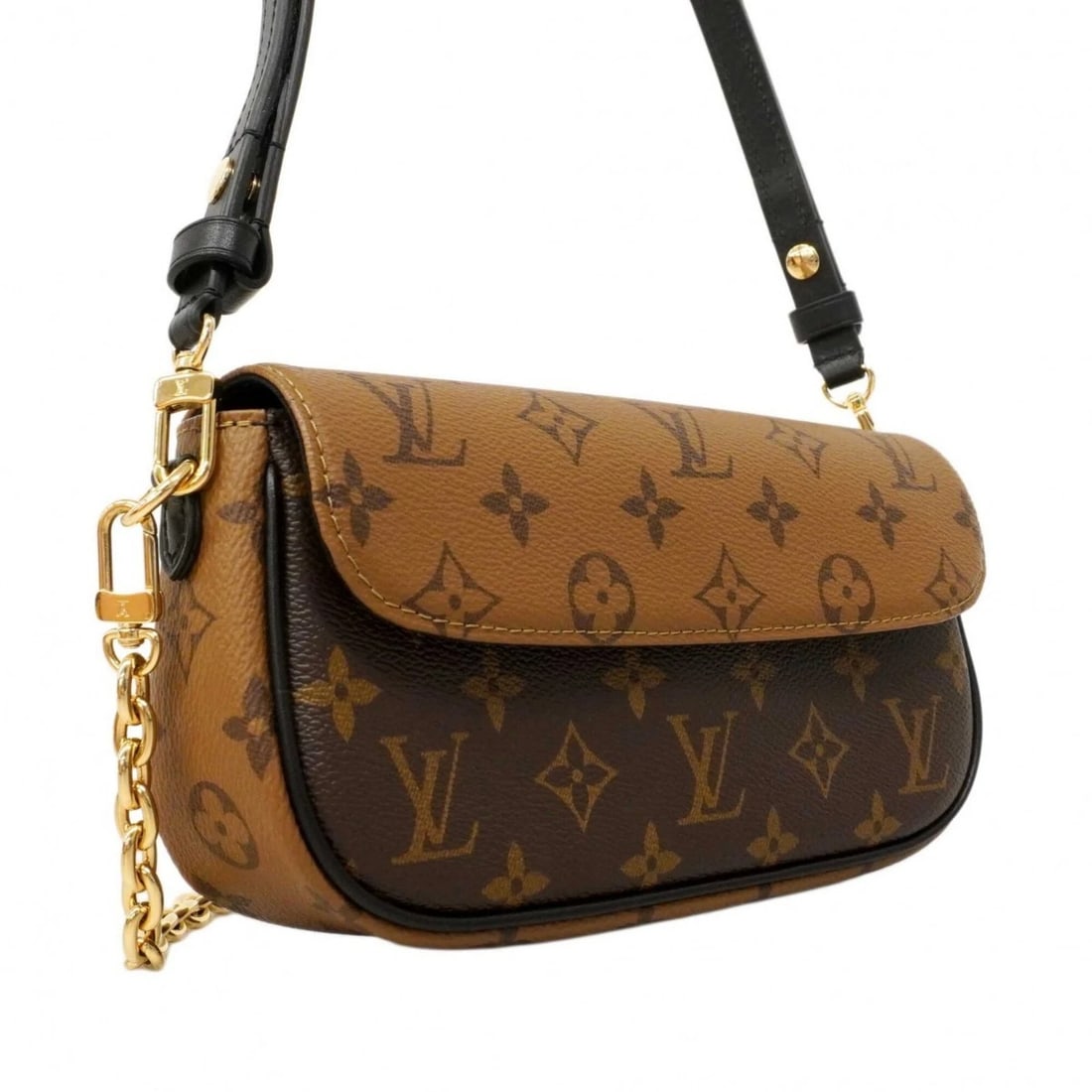 LOUIS VUITTON MONOGRAM REVERSE SHOULDER BAG - 2