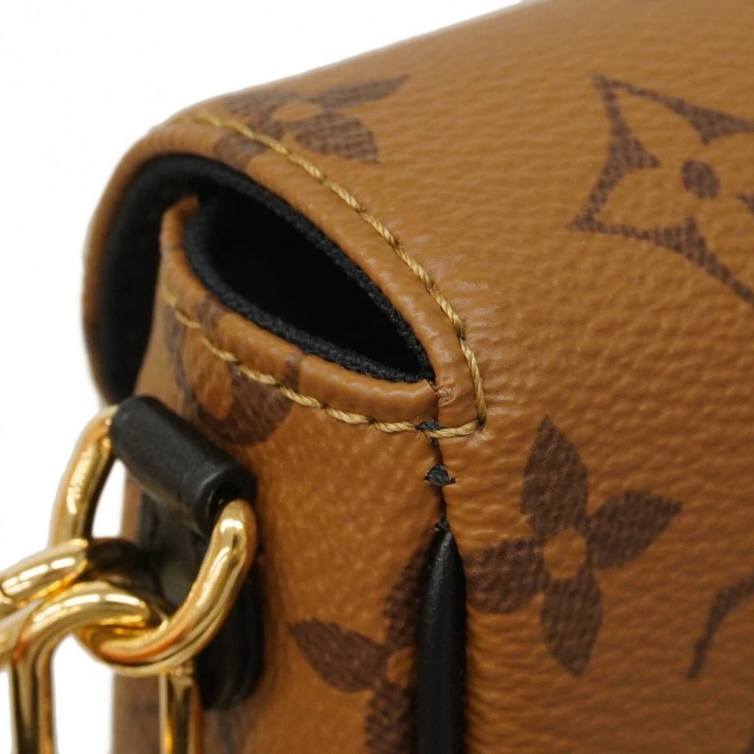 LOUIS VUITTON MONOGRAM REVERSE SHOULDER BAG - 4