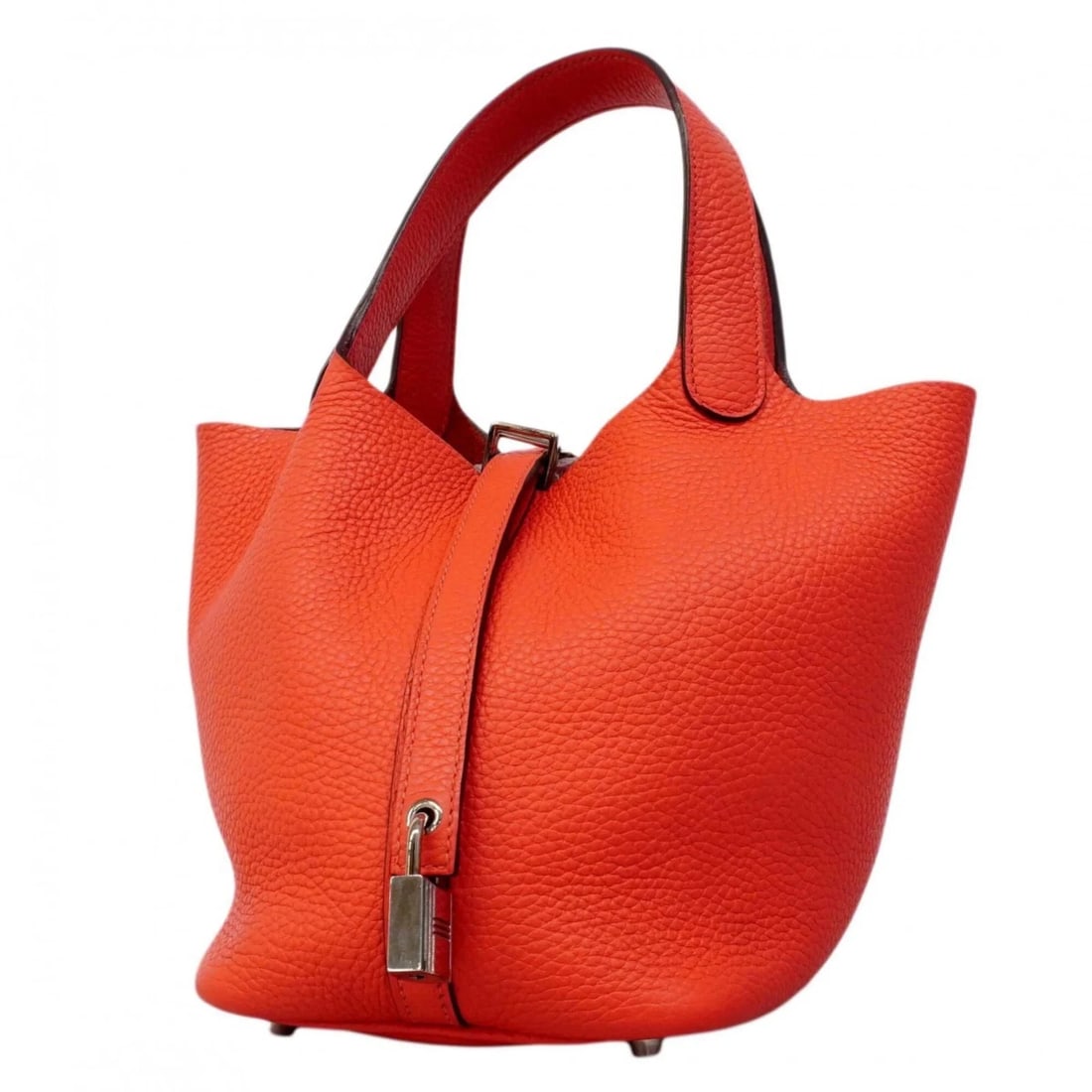HERMES PICOTIN LOCK PM HANDBAG: Hermes Picotin Lock PM handbag Brand: Hermes Type/Style: Handbag Material: Taurillon clemence leather Color: Bougainvillier Size: (HxWxD) 18.5cm x 13cm x 18cm / 7.28'' x 5.11'' x 7.08'' Accessorie
