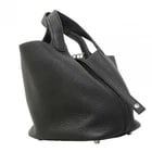 HERMES PICOTIN LOCK PM HANDBAG, TAURILLON CLEMENCE: Hermes Picotin Lock PM handbag, Taurillon Clemence Brand: Hermes Type/Style: Handbag Material: Taurillon clemence leather Color: Black Size: (HxWxD) 18.5cm x 13cm x 18cm / 7.28'' x 5.11'' x 7.08''