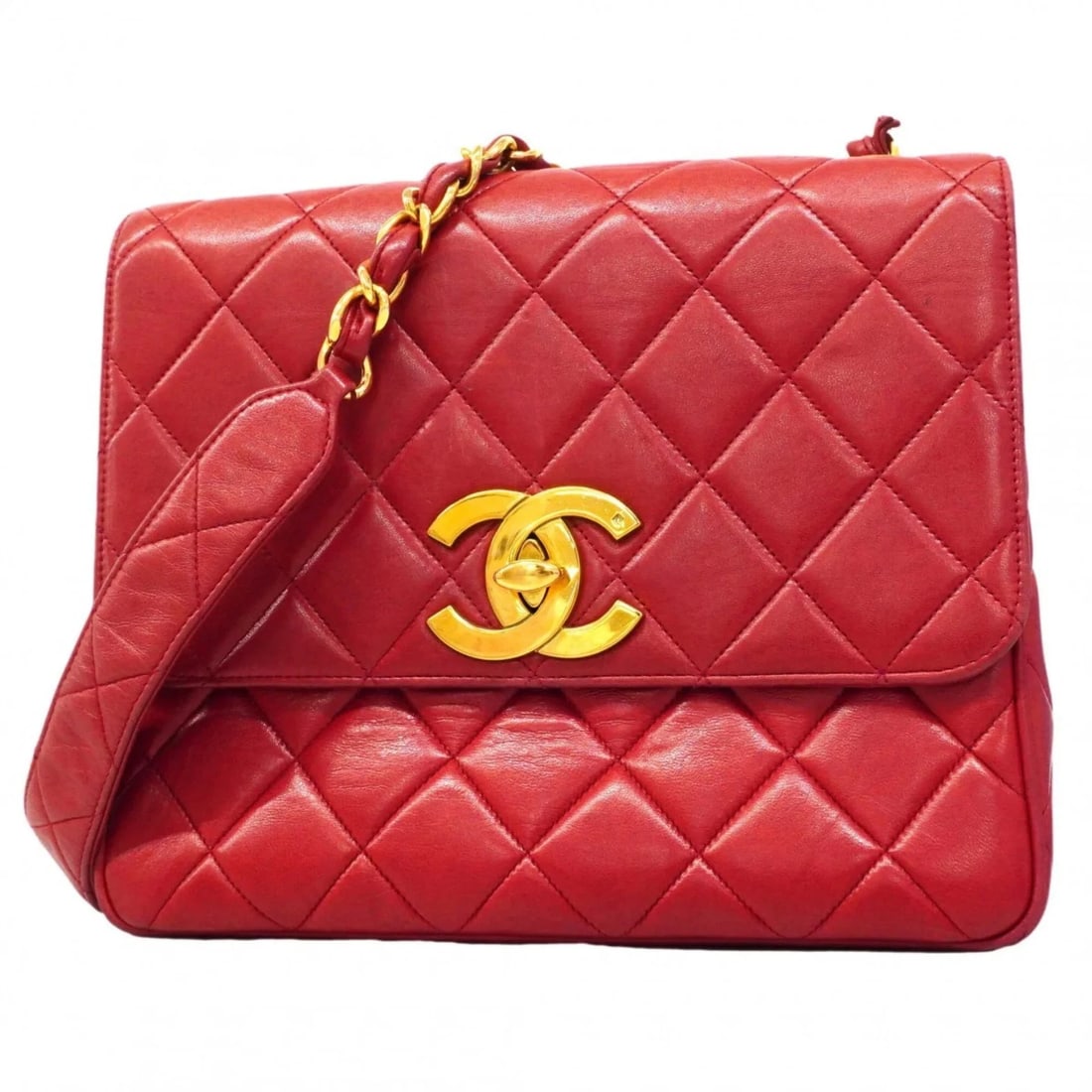 CHANEL MATELASSÉ CHAIN SHOULDER BAG (1 of 7)