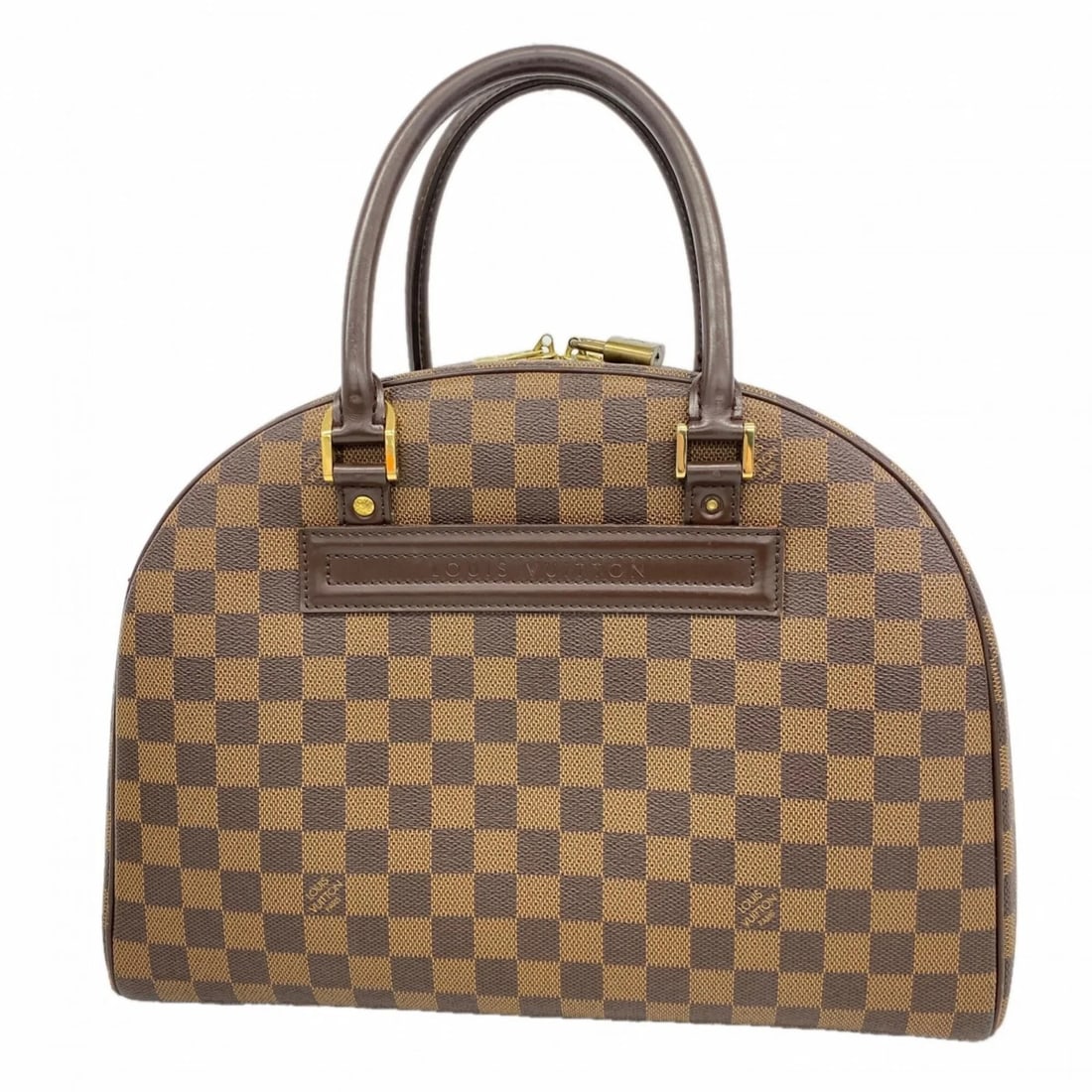 LOUIS VUITTON DAMIER NOLITA HANDBAG: Louis Vuitton Damier Nolita Handbag Brand: Louis Vuitton Type/Style: Handbag Material: none Color: Ebene Size: (HxWxD) 27cm x 35cm x 14cm / 10.62'' x 13.77'' x 5.51'' Accessories: None Acc