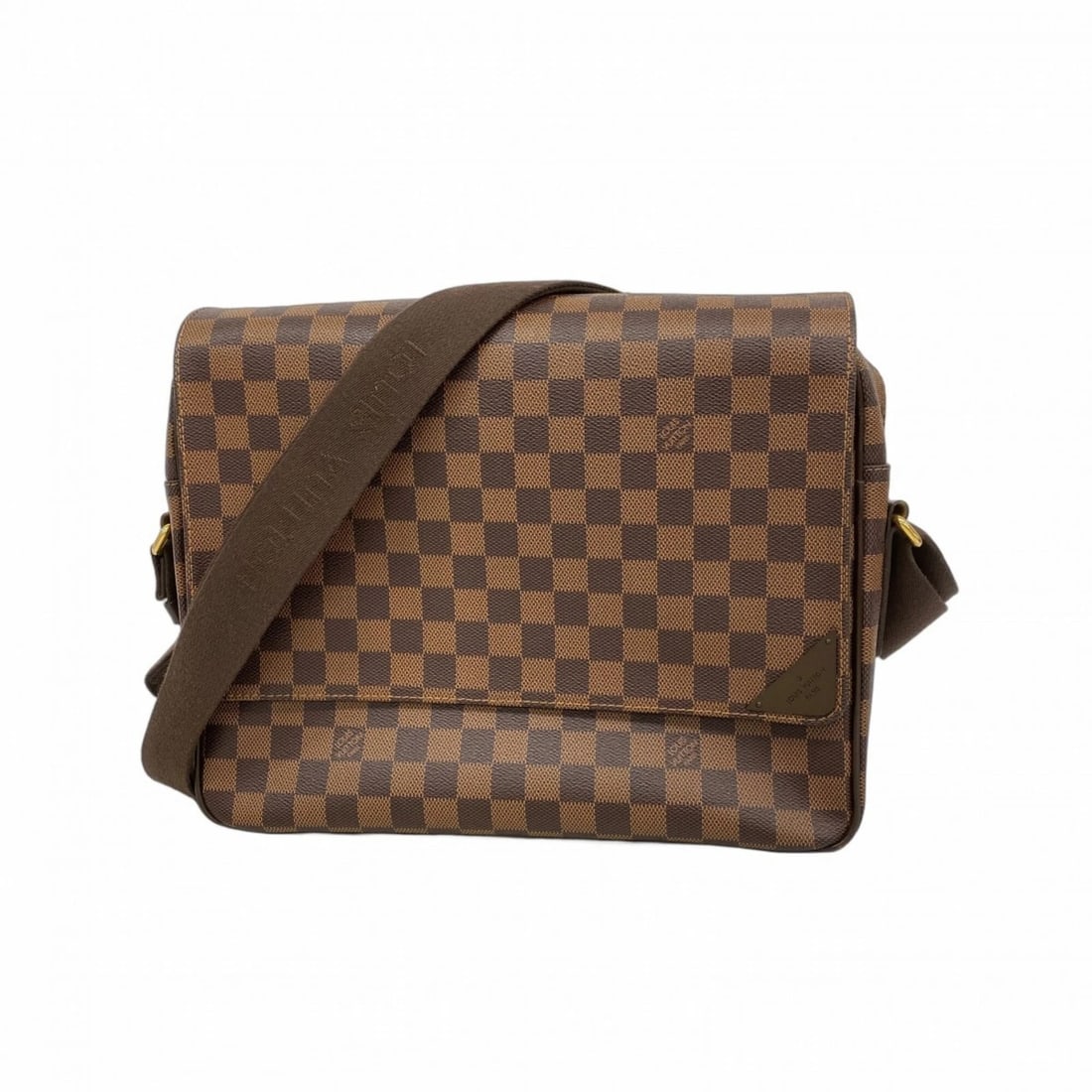 LOUIS VUITTON DAMIER SHELTON MM SHOULDER BAG: Louis Vuitton Damier Shelton MM Shoulder Bag Brand: Louis Vuitton Type/Style: Shoulder bag Material: none Color: Ebene Size: (HxWxD) 26cm x 32.5cm x 9cm / 10.23'' x 12.79'' x 3.54'' Accessories: N