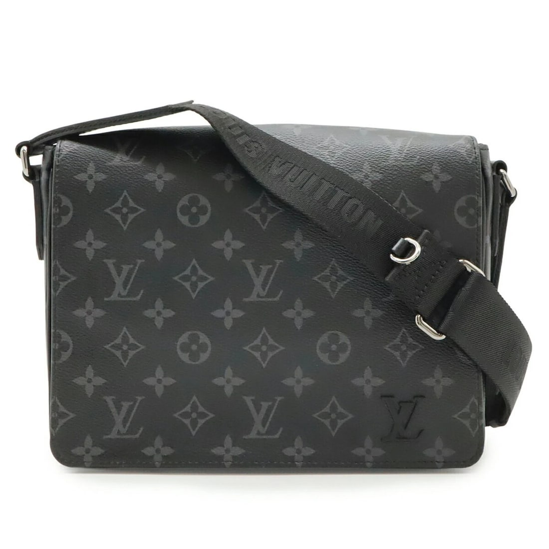 LOUIS VUITTON MONOGRAM ECLIPSE DISTRICT PM HANDBAG - 2
