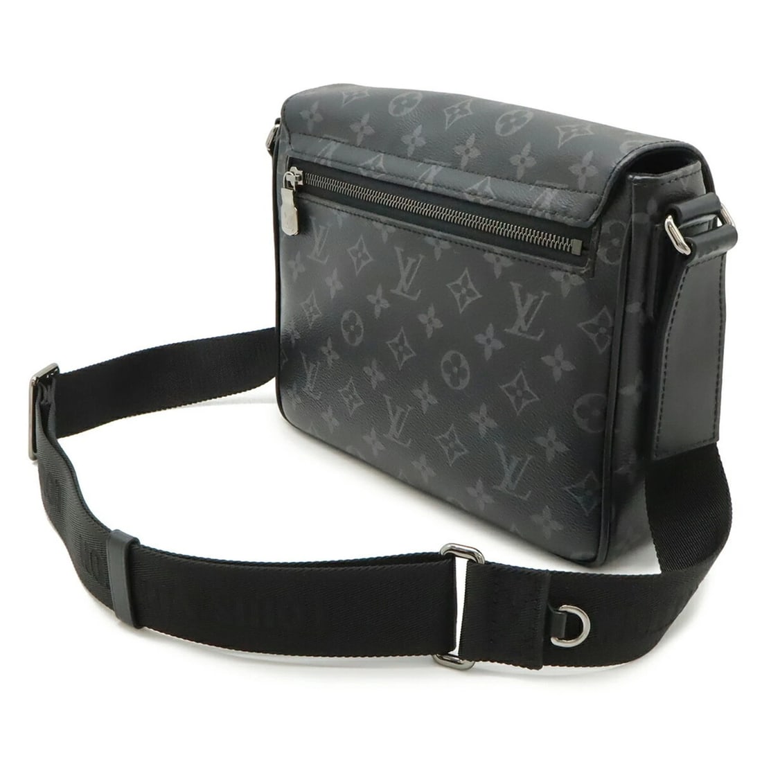 LOUIS VUITTON MONOGRAM ECLIPSE DISTRICT PM HANDBAG - 3