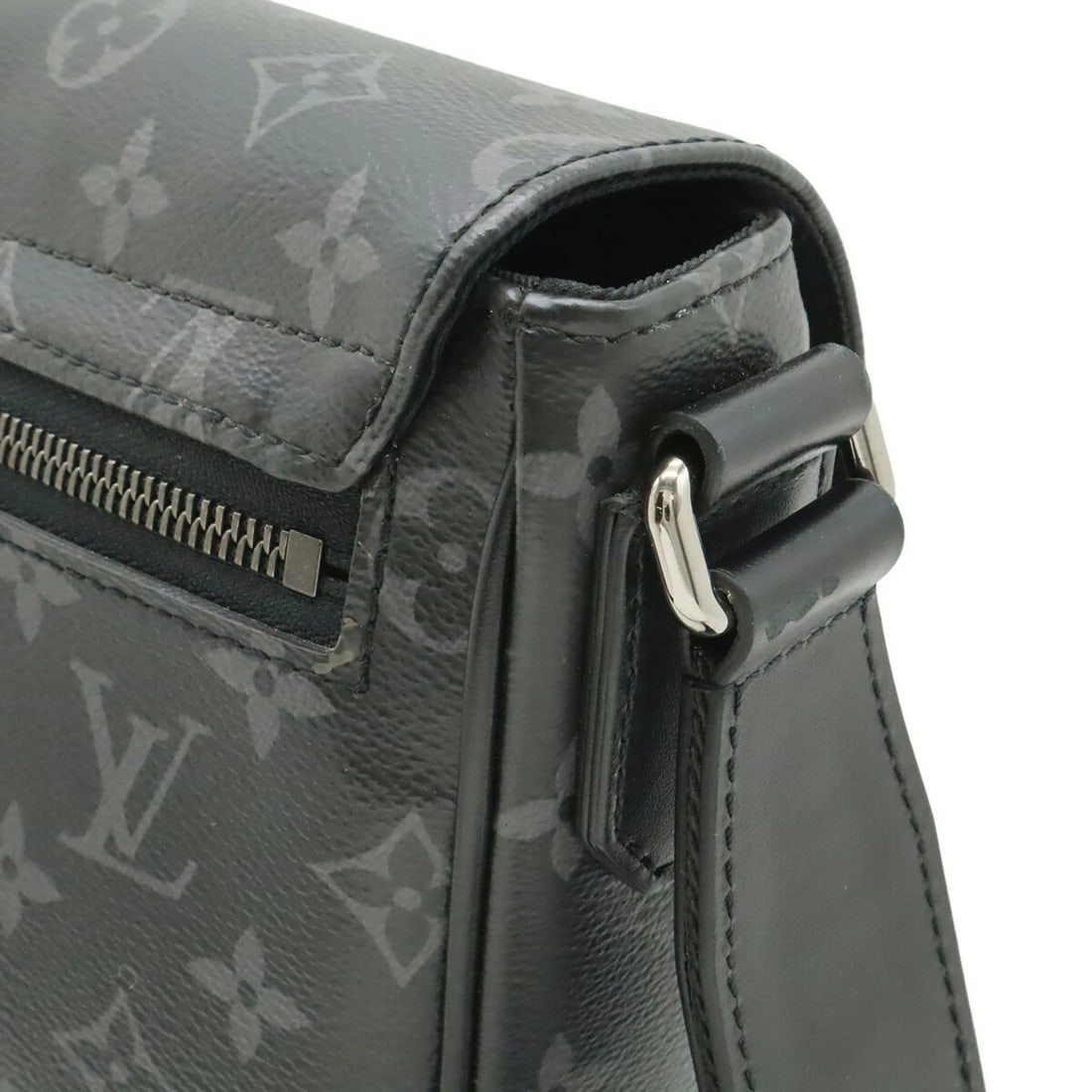 LOUIS VUITTON MONOGRAM ECLIPSE DISTRICT PM HANDBAG - 6
