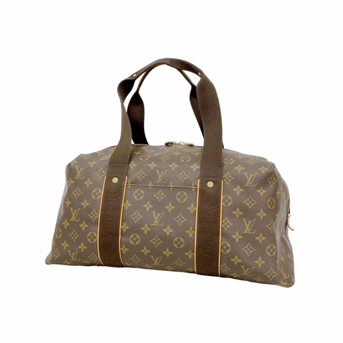 LOUIS VUITTON MONOGRAM WEEKENDER MM BOSTON BAG: Louis Vuitton Monogram Weekender MM Boston Bag Brand: Louis Vuitton Type/Style: Boston bag Material: none Color: Brown Size: (HxWxD) 21cm x 48cm x 24cm / 8.26'' x 18.89'' x 9.44'' Accessories: Non