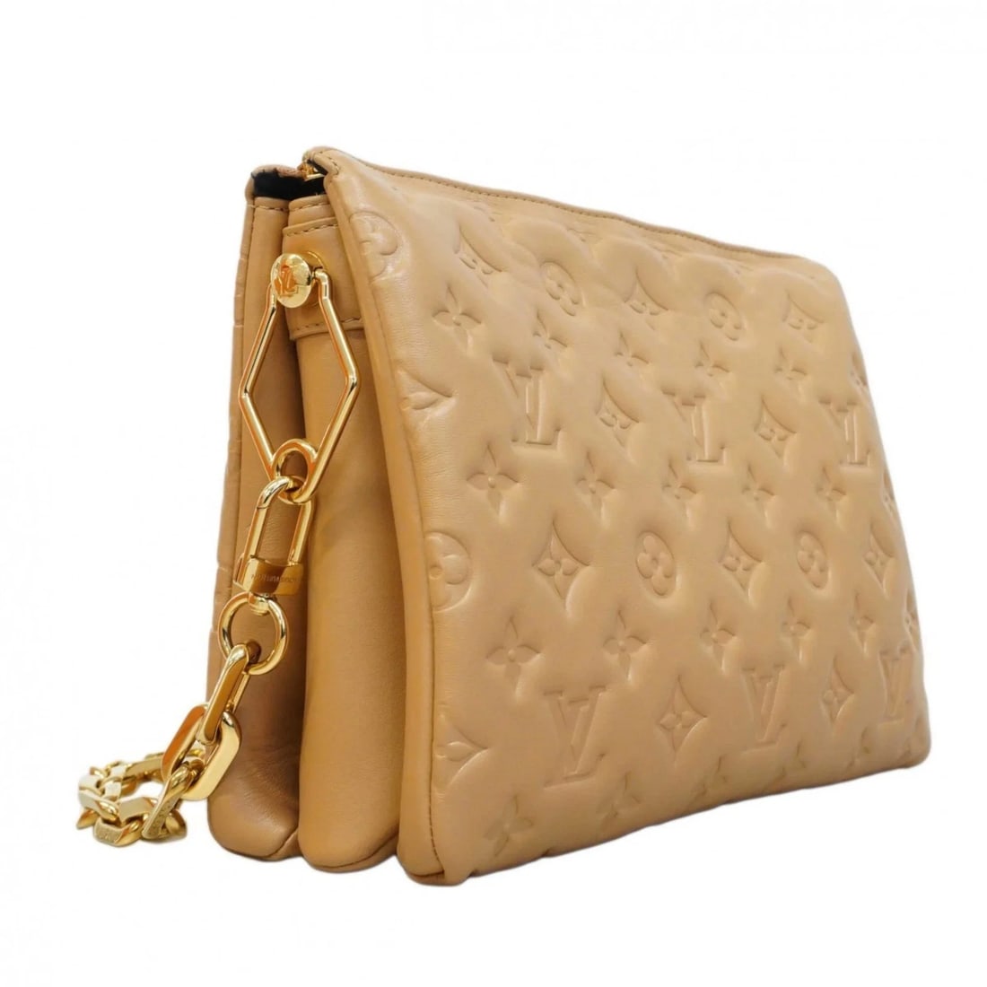 LOUIS VUITTON MONOGRAM EMBOSSED COUSSIN PM HANDBAG - 2