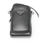 PRADA LEATHER SMARTPHONE CASE SHOULDER POUCH - 3