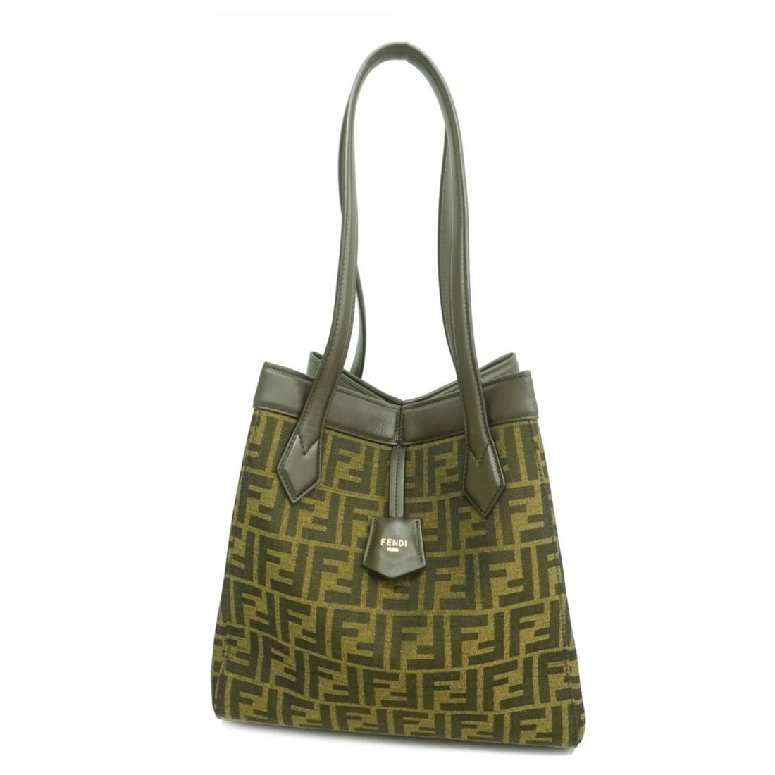 FENDI ZUCCA ORIGAMI NYLON CANVAS TOTE BAG (1 of 5)