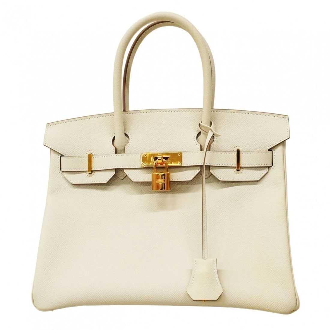 HERMES BIRKIN 30 HANDBAG IN EPSOM: Hermes Birkin 30 handbag in Epsom Brand: Hermes Type/Style: Handbag Material: Epsom leather Color: none Size: (HxWxD) 24cm x 30cm x 16cm / 9.44'' x 11.81'' x 6.29'' Accessories: None Accessories
