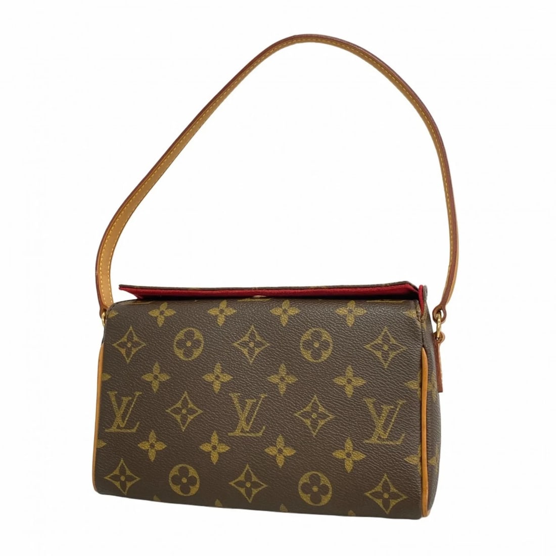 LOUIS VUITTON MONOGRAM RECITAL HANDBAG: Louis Vuitton Monogram Recital Handbag Brand: Louis Vuitton Type/Style: Handbag Material: none Color: Brown Size: (HxWxD) 12cm x 20cm x 6.5cm / 4.72'' x 7.87'' x 2.55'' Accessories: None A