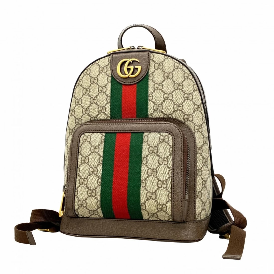 GUCCI OPHIDIA BACKPACK/DAYPACK BEIGE BROWN: Gucci Ophidia Backpack/Daypack Beige Brown Brand: Gucci Type/Style: Backpack Material: PVC Color: Beige, Brown Size: (HxWxD) 30cm x 22.5cm x 10cm / 11.81'' x 8.85'' x 3.93'' Accessories: None