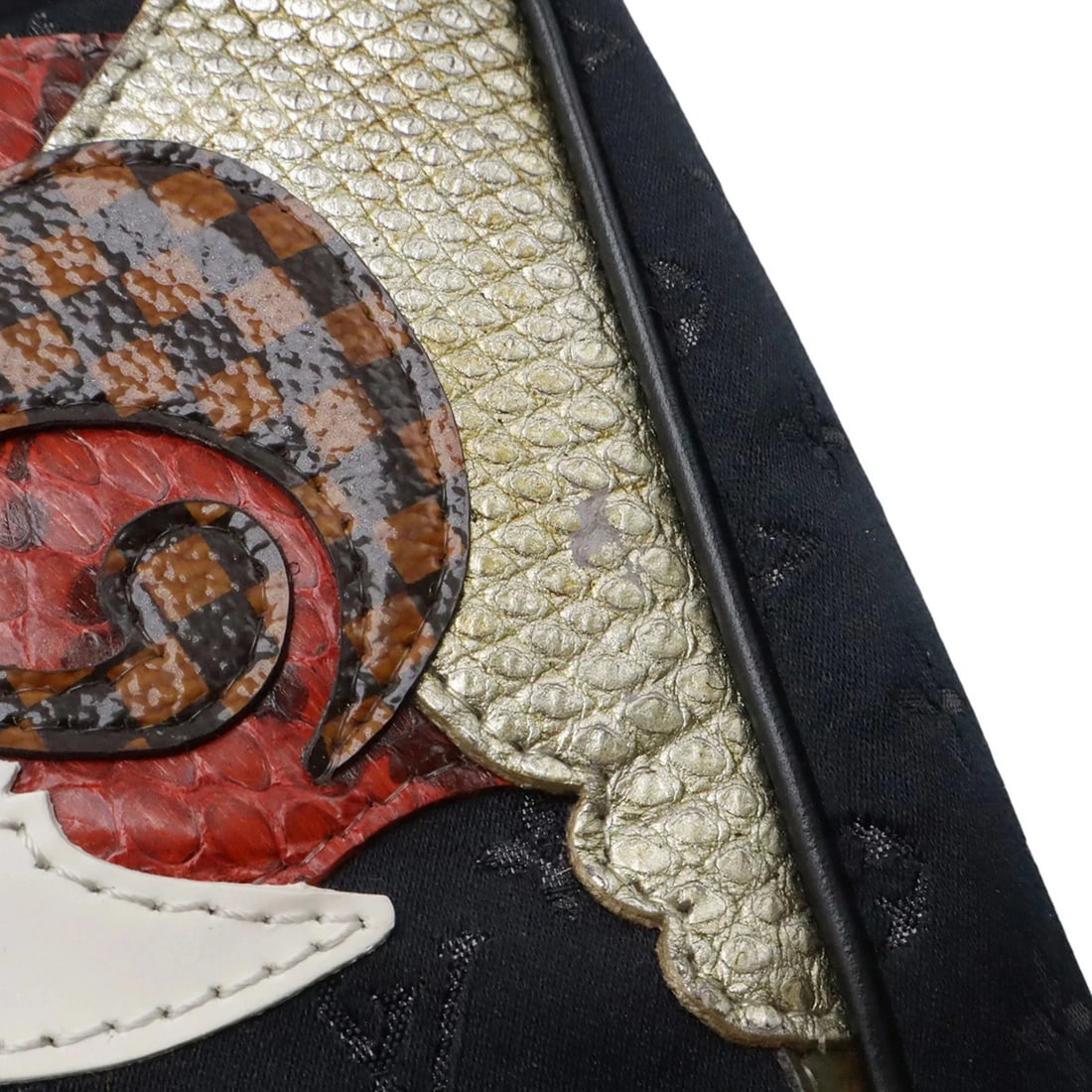 LOUIS VUITTON MONOGRAM SATIN CONTE - 5