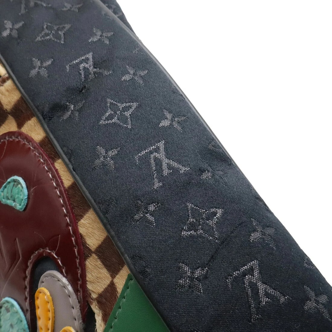 LOUIS VUITTON MONOGRAM SATIN CONTE - 6