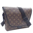 LOUIS VUITTON MONOGRAM MACASSAR MAGNETIC SHOULDER BAG: Louis Vuitton Monogram Macassar Magnetic Shoulder Bag Brand: Louis Vuitton Type/Style: Shoulder bag Material: none Color: Monogram Macassar Size: (HxWxD) 22cm x 31.5cm x 8cm / 8.66'' x 12.4'' x 3.14''