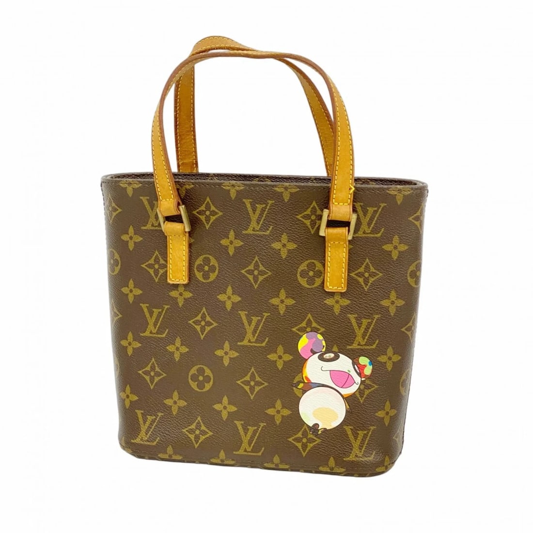 LOUIS VUITTON MONOGRAM PANDA VAVIN PM HANDBAG: Louis Vuitton Monogram Panda Vavin PM Handbag Brand: Louis Vuitton Type/Style: Handbag Material: none Color: Brown Size: (HxWxD) 20.5cm x 20cm x 8cm / 8.07'' x 7.87'' x 3.14'' Accessories: None