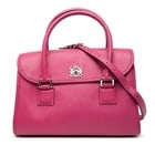 LOEWE ANAGRAM ALAMO 28 HANDBAG/SHOULDER BAG: LOEWE Anagram Alamo 28 Handbag/Shoulder Bag Brand: Loewe Type/Style: Handbag, Shoulder bag Material: Leather Color: Pink Size: (HxWxD) 18cm x 27.5cm x 12cm / 7.08'' x 10.82'' x 4.72'' Accessories: