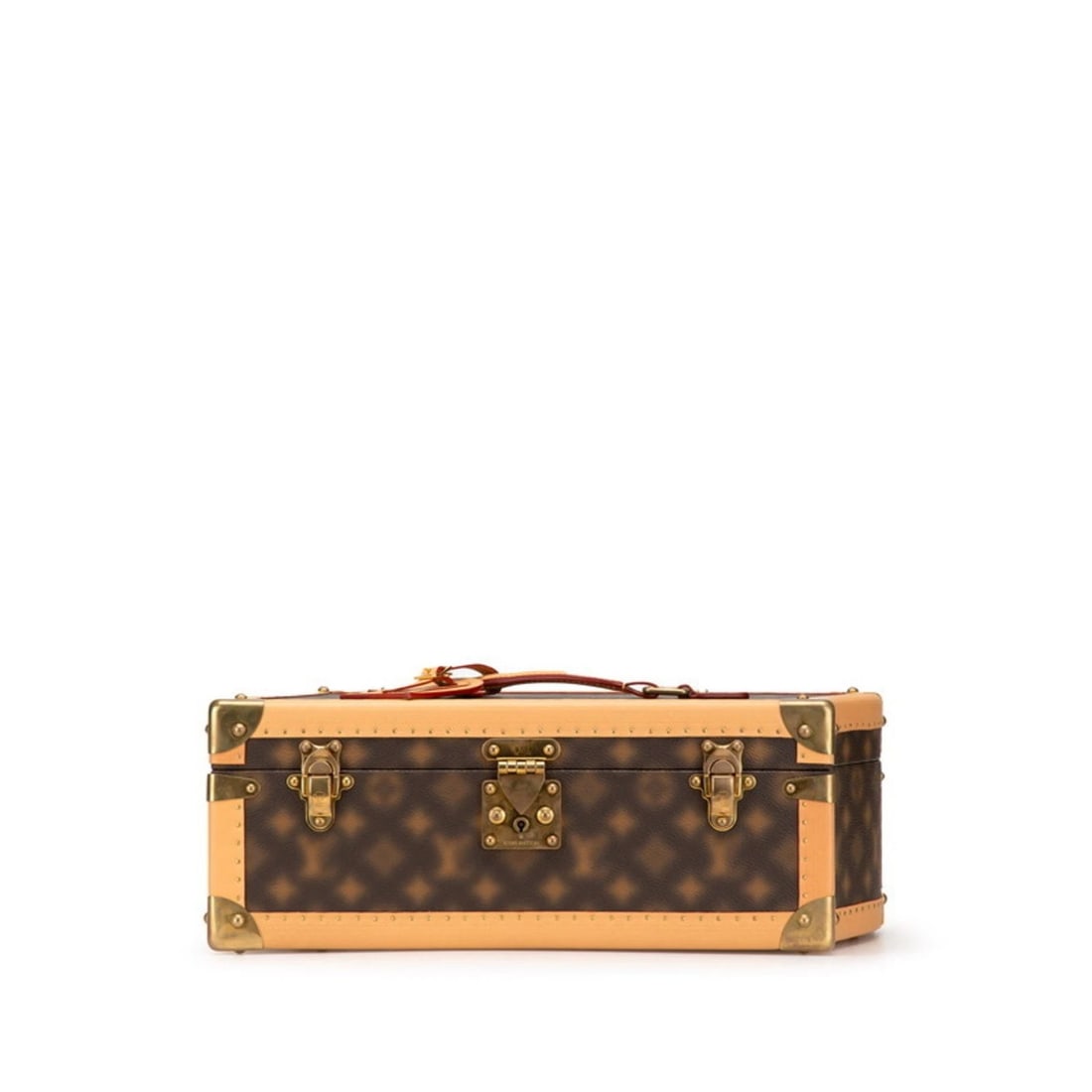 LOUIS VUITTON THIS IS NOT MONOGRAM TRUNK COFFRET HANDBAG (1 of 6)