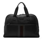 GUCCI SHERRY LINE BOSTON BAG BLACK GRAY BROWN: Gucci Sherry Line Boston Bag Black Gray Brown Brand: Gucci Type/Style: Boston bag Material: Leather Color: Black, Gray brown Size: (HxWxD) 20cm x 53cm x 16cm / 7.87'' x 20.86'' x 6.29'' Accessorie