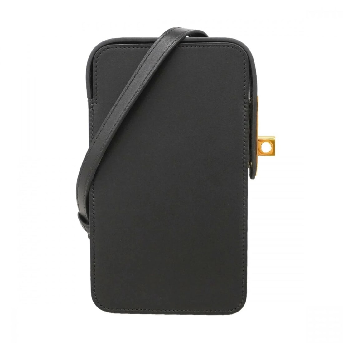HERMES SHOULDER BAG, RED BOX,: Hermes Shoulder Bag, Red Box, Brand: Hermes Type/Style: Shoulder bag Material: Box calf leather Color: Black Size: (HxWxD) 18cm x 10cm x 2.5cm / 7.08'' x 3.93'' x 0.98'' Accessories: None