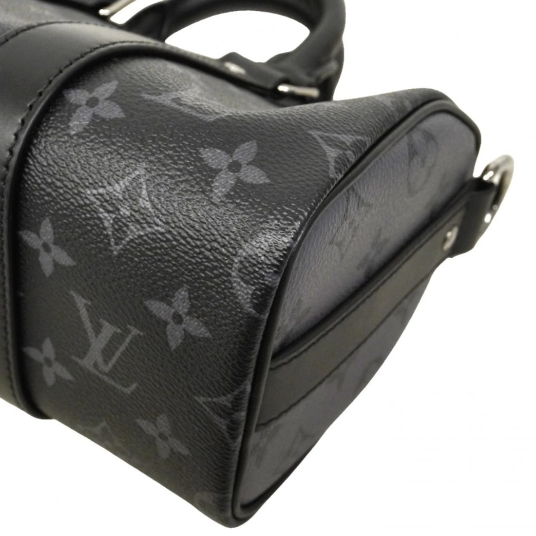 LOUIS VUITTON MONOGRAM ECLIPSE REVERSE KEEPALL BANDOULIÈRE - 4