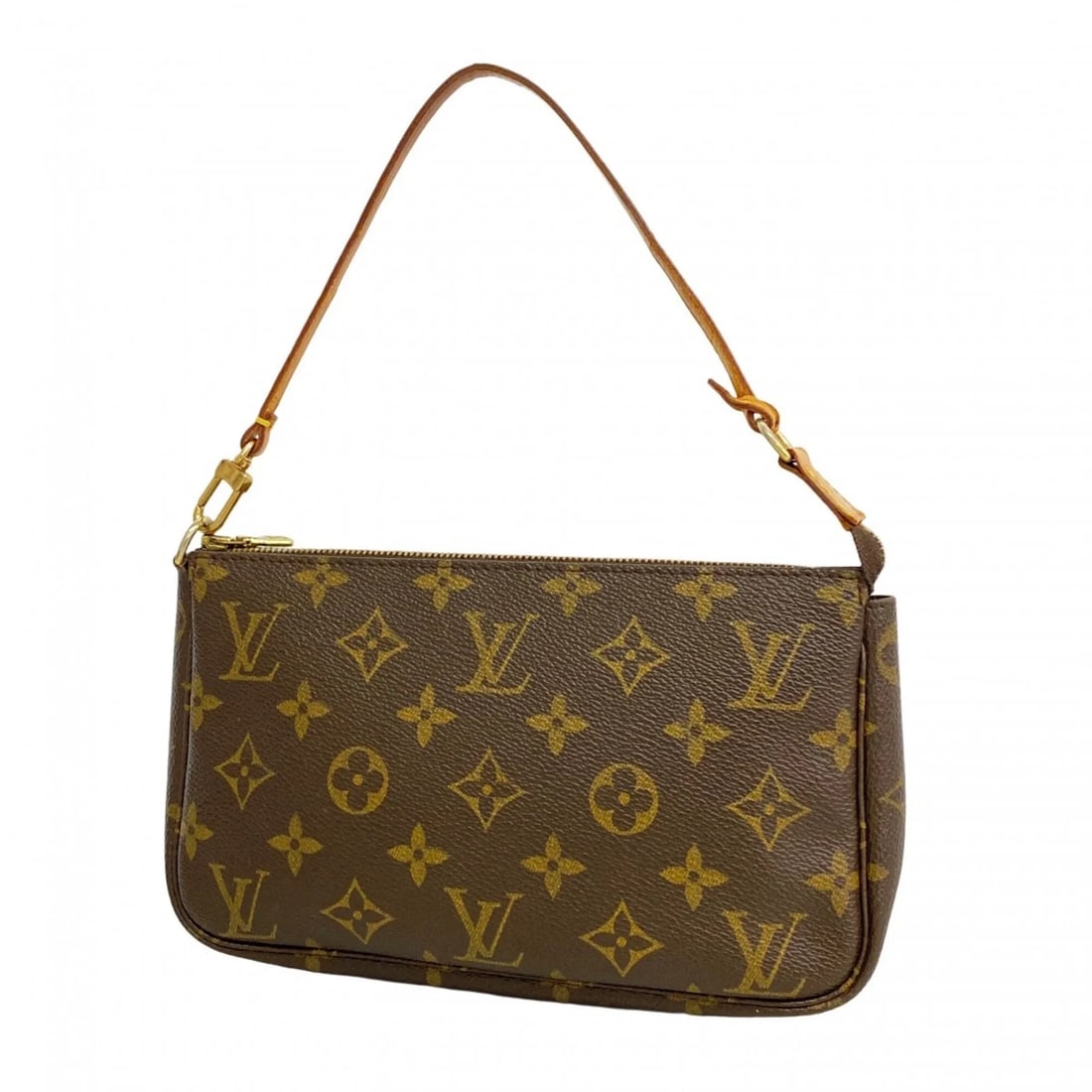 LOUIS VUITTON MONOGRAM POCHETTE ACCESSOIRES BAG/POUCH: Louis Vuitton Monogram Pochette Accessoires Bag/Pouch Brand: Louis Vuitton Type/Style: Pouch Material: none Color: Brown Size: (HxWxD) 13cm x 21cm x 3.5cm / 5.11'' x 8.26'' x 1.37'' Accessories: None