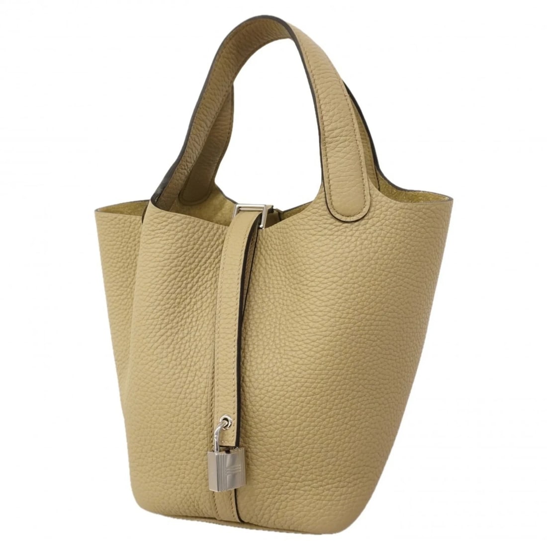HERMES PICOTIN LOCK PM HANDBAG, TAURILLON CLEMENCE LEATHER: Hermes Picotin Lock PM handbag, Taurillon Clemence leather Brand: Hermes Type/Style: Handbag Material: Taurillon clemence leather Color: Brown Size: (HxWxD) 19.5cm x 13.5cm x 18cm / 7.67'' x 5.31'' x